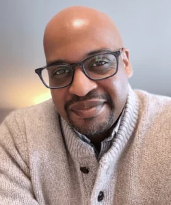 Zuri Berry on Dec. 31, 2025 in a brown sweater.
